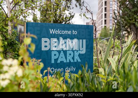 Countryside Beam Park Development in Dagenham, England Stock Photo