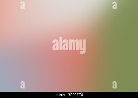 Smooth abstract color transition creating warm and cool tone gradient Stock Photo