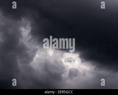 The white clouds background and texture. Stock Photo