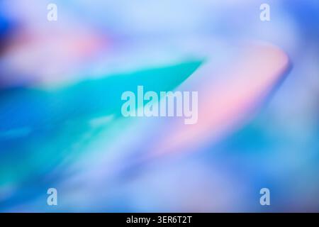 Pastel colors creating an abstract, futuristic and flowing background Stock Photo