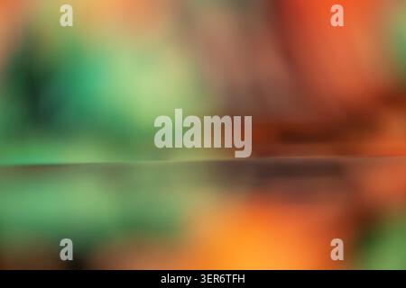 Blurred electronic chip featuring vibrant colors and soft light, creating harmony Stock Photo