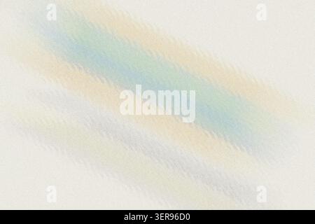 A digital abstract background with soft diagonal waves and a fine grain texture, featuring a light palette of pastel blue, green, and beige hues. Stock Photo