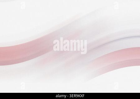 A minimalist abstract background featuring soft, flowing pink and white waves with a subtle grainy texture, creating a gentle and elegant aesthetic. Stock Photo