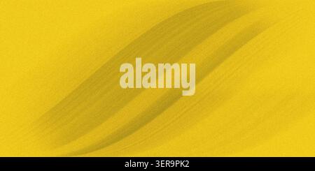 A bright and energetic abstract background featuring diagonal brush-like strokes in varying shades of yellow and gold with a grainy texture. Stock Photo