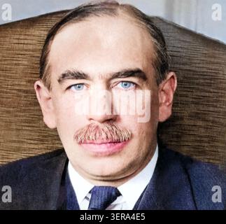 JOHN MAYNARD KEYNES (1883-1946) English economist about 1932 Stock