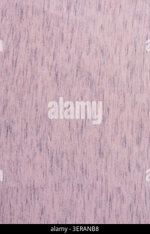 Seamless Heathered Fabric Texture Background with Subtle Pink Hue and Vertical Streaks Stock Photo