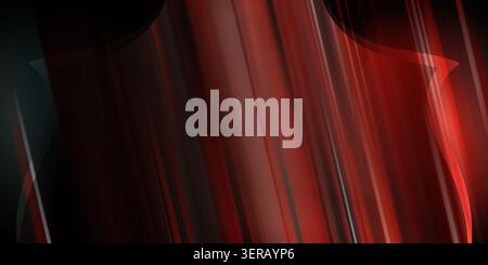 Abstract dark red and black background with vertical motion blur lines and a subtle shield silhouette. Stock Photo