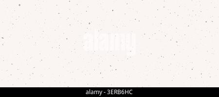 Craft cream grainy paper seamless texture. Light beige dotted speckle background. Vintage ecru repeating wallpaper. Recycled surface backdrop with specks, flecks, particles. Vector off white old bg Stock Vector