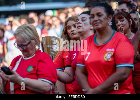 Supporters Gather At The Official FIFA World Cup Fan Zone In Pra a D supporters-gather-at-the-official-fifa-world-cup-fan-zone-in-pra-a-d
