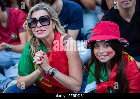 Supporters Gather At The Official FIFA World Cup Fan Zone In Pra a D supporters-gather-at-the-official-fifa-world-cup-fan-zone-in-pra-a-d