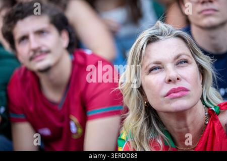 Supporters Gather At The Official FIFA World Cup Fan Zone In Pra a D supporters-gather-at-the-official-fifa-world-cup-fan-zone-in-pra-a-d