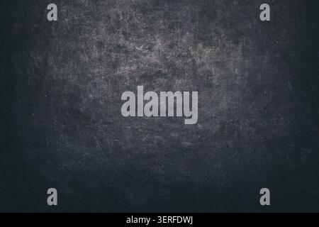 Abstract background of dark gray canvas. The texture of the textile surface. Old worn out fabric Stock Photo