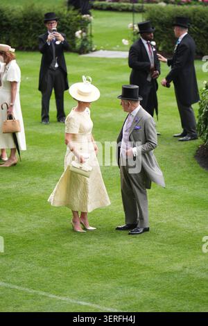 King Charles III Talks To Zara Tindall On Day Three Of Royal Ascot At king-charles-iii-talks-to-zara-tindall-on-day-three-of-royal-ascot-at