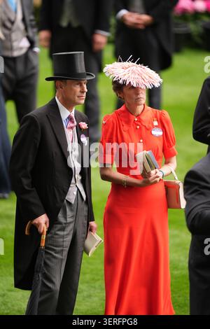 The Duke Of Edinburgh With Lady Celina Carter On Day Three Of Royal the-duke-of-edinburgh-with-lady-celina-carter-on-day-three-of-royal