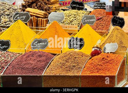 Istanbul , Turkey , 23 December, 2025 , The Spice Bazaar or Egyptian Bazaar in istanbul, Turkiye,  Oldest  and popular Bazaar in istanbul, Stock Photo