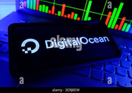 DigitalOcean Cloud Computing Company Providing Developer Friendly Infrastructure Hosting And Cloud Services Stock Photo