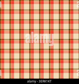 Dark Teal Cream Gingham Check Pattern Stock Vector