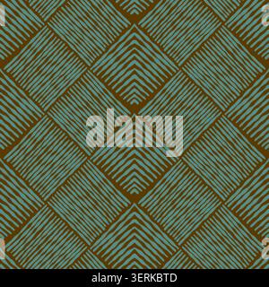 Woven Chevron Stripe Geometric Pattern Stock Vector