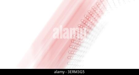 An abstract design featuring a radial arrangement of spherical elements creating a textured effect, isolated on a clean white background. Stock Photo