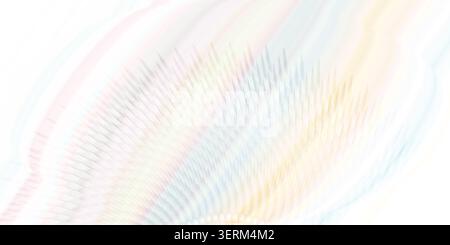 A vibrant abstract image showcasing a radial pattern of spikes with soft pastel and iridescent color shifts, creating a dreamlike, ethereal aesthetic. Stock Photo