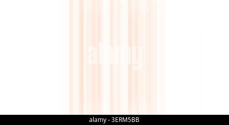 A clean and minimalist background featuring soft, pale peach vertical stripes fading into a pure white background. Stock Photo