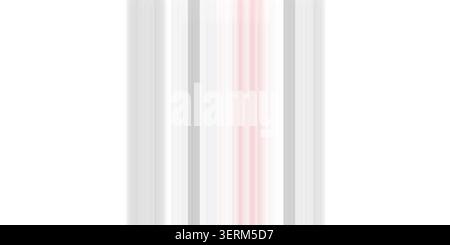 A clean and minimalist background consisting of soft, vertical stripes in varying shades of white and pale pink, creating a gentle gradient effect. Stock Photo