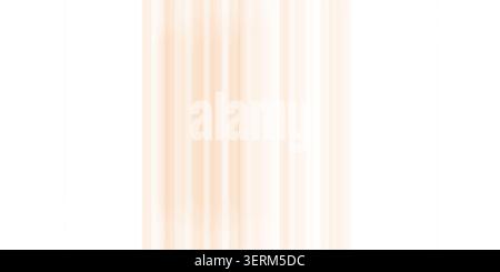 A minimalist abstract background consisting of soft, vertical orange lines centered on a clean white space. Stock Photo