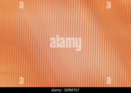 An abstract background composed of repeating vertical lines with a warm orange gradient, providing a vibrant and textured visual effect. Stock Photo