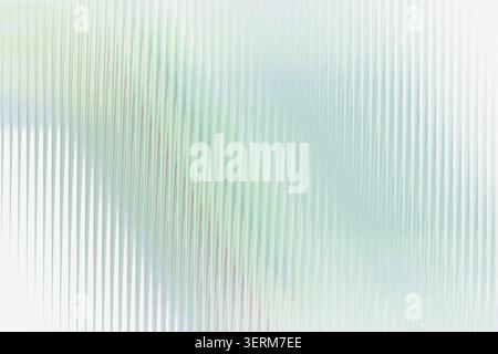 A minimalist abstract background featuring subtle vertical lines with a soft, flowing pastel green gradient and a fine grainy texture. Stock Photo