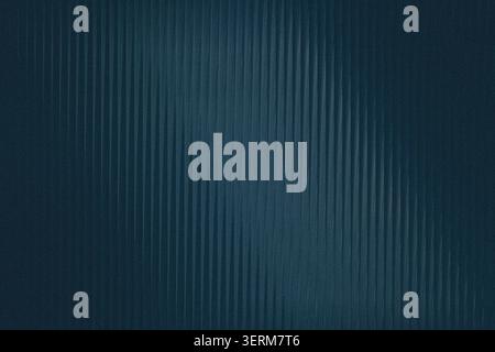 A dark blue background featuring a pattern of vertical lines with a subtle grainy texture and a soft light gradient effect. Stock Photo