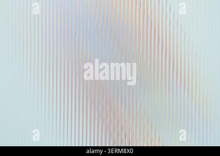 An abstract image featuring fine vertical lines and a soft, grainy texture with subtle iridescent light reflections, creating a dreamy atmosphere. Stock Photo
