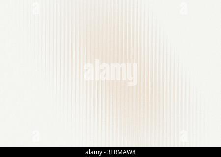 A light peach or beige abstract background featuring a subtle pattern of vertical lines with a textured effect, isolated on a pure white background. Stock Photo