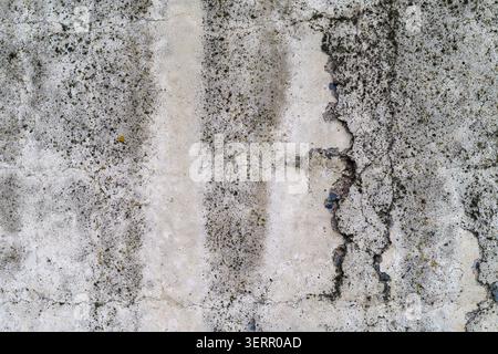 Industrial Grunge Texture Featuring Weathered Concrete Surface Stock Photo