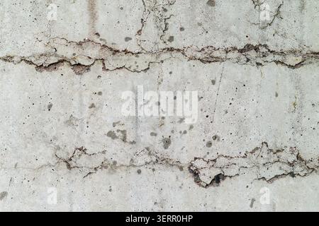 Concrete Wall Background with Stained and Worn Appearance Stock Photo