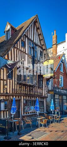 East Sussex, England, April 30th 2025, Ye Olde Pumphouse pub on George Street, Hastings Stock Photo