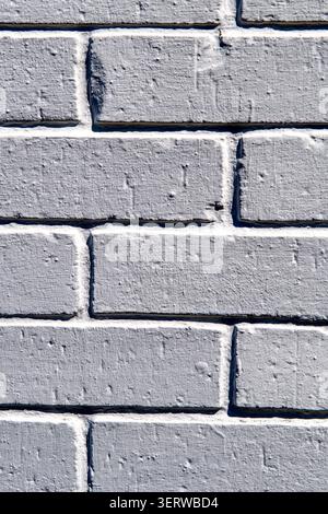 Whitewashed bricks abstract background Stock Photo