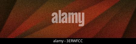 Fiery abstract diagonal gradient with burnt orange, deep red, and dark brown shades. Grainy texture for 4K autumn backdrops and vibrant headers Stock Photo