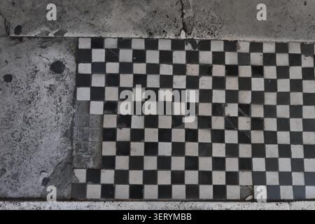 ABSTRACT BACKGROUND TEXTURE OLD CRACKED ASPHALT PAVEMENT Stock Photo