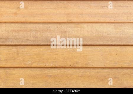 Natural wooden plank surface with visible grain and warm tones creating a clean rustic texture background for design construction and interior decorat Stock Photo