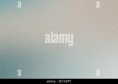 Gradient background with soft teal and light brown grain Stock Photo