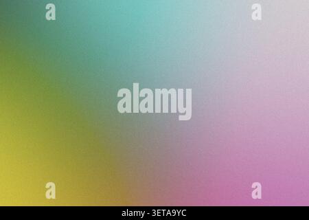 Vivid texture with color gradient, multicolor speckle effect and noise Stock Photo