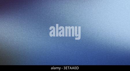Grainy blue gradient that creates a textured abstract background Stock Photo