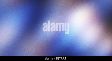 Abstract background with gradient and soft, blurred light showing a grainy texture Stock Photo