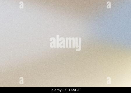 Grainy gradient background that combines muted brown, beige, blue, and white colors, creating an abstract texture Stock Photo