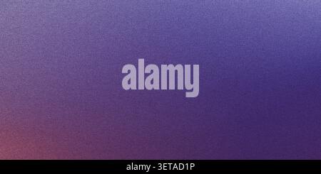 Purple and magenta gradient background with grainy texture and abstract noise Stock Photo