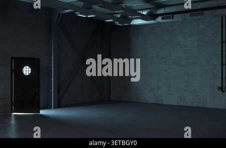 Background wallpaper concrete maze concept Stock Photo