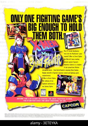 X men vs street fighter hi-res stock photography and images - Alamy