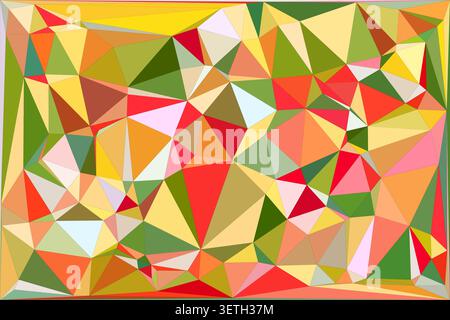 Geometric polygonal pattern creating captivating visual effect. modern design element ideal for various creative projects. dynamic texture offers dept Stock Vector