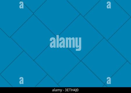 Clean abstract design with blue squares. Geometric overlap creates depth. Modern minimalist background for digital use. Stock Vector