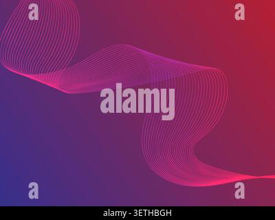 Dark abstract background features diagonal lines forming modern geometric pattern, creating stylish and minimalist visual, ideal for various graphic a Stock Vector